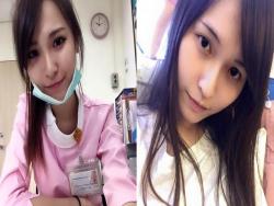 台灣正妹護理師顏值身材破表引髮網友爆動：想被她治療