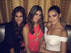 LOOK: Pia Wurtzbach, Iris Mittenaere, Demi-Leigh Nel-Peters, together in photos