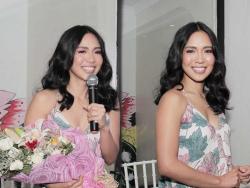 LOOK: Aicelle Santos is blooming at her homecoming media conference
