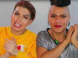 WATCH: Vlogger Raf Juane teaches Tekla to do his makeup