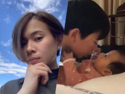 WATCH: LJ Reyes shares bonding moment of children Ethan Akio and Summer Ayana