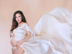 Karel Marquez is radiant in her maternity shoot