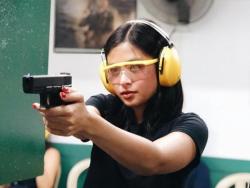 LOOK: Gabbi Garcia does target practice to prepare for newest role