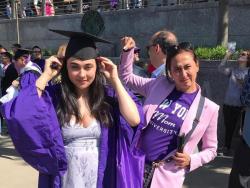 Cherie Gil's daughter Bianca Rogoff graduates from New York University