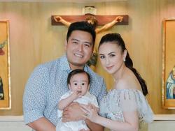 LOOK: Alfred Vargas and wife's son gets baptized