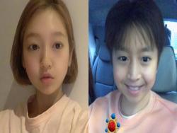 最近韓國藝人都玩起了「Baby濾鏡」，用上瞬間減齡爆萌！