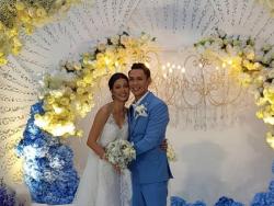 #JEHZtinedforPJ: PBA cager PJ Simon and Jehza Huelar tie the knot in Tagaytay