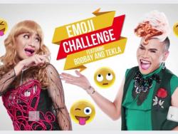 WATCH: Boobay at Super Tekla, kumasa sa emoji challenge