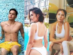 WATCH: Ilang young Kapuso stars, ibinida ang sexy figures sa isang summer-themed pictorial
