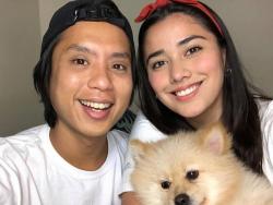 WATCH: Lauren Young answers assumptions about her with boyfriend Toby Panlilio